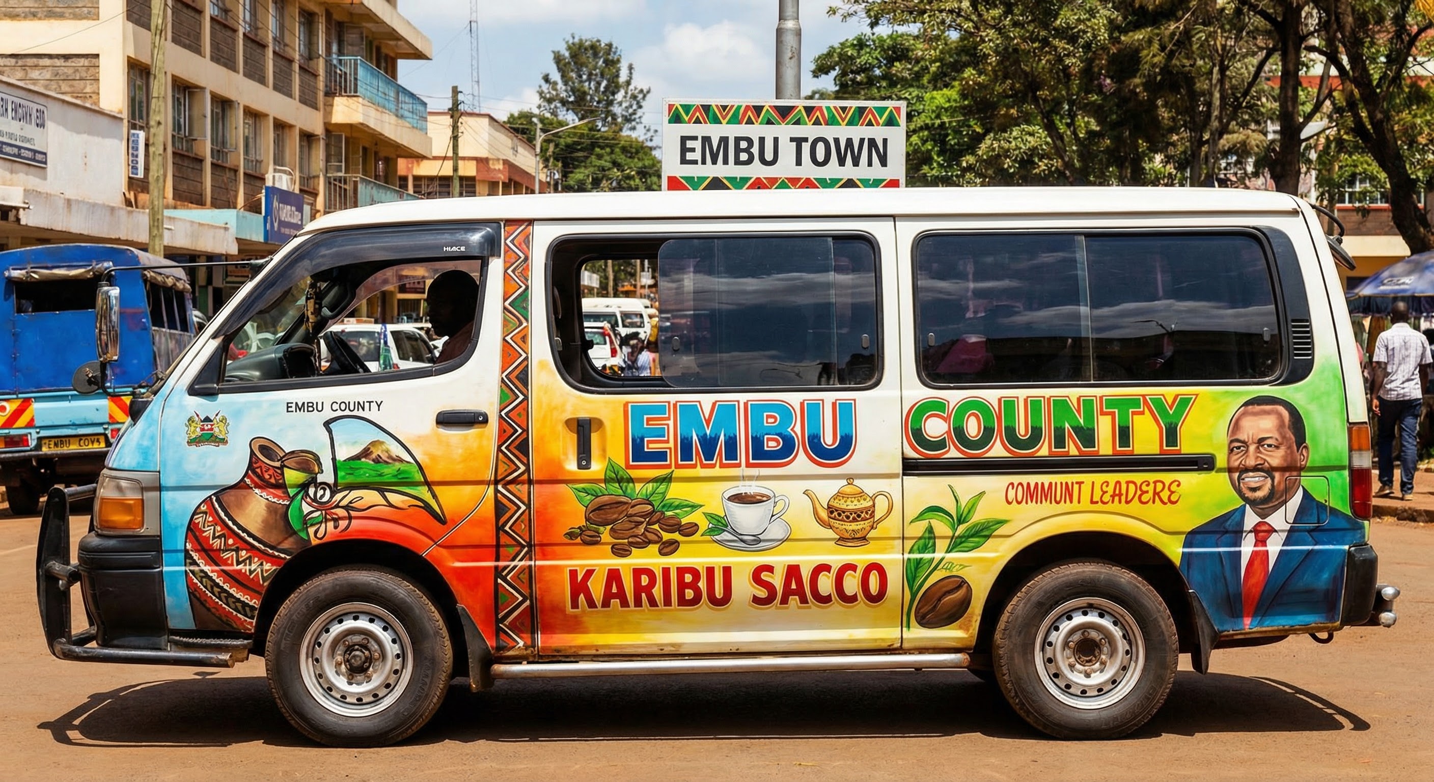 Car branding in Embu